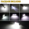 10-42pcs LED Car Interior Lights Bulb T10 6000K SMD LED Replacement License Plate/Reading Light Bulbs Xenon White Interior Light