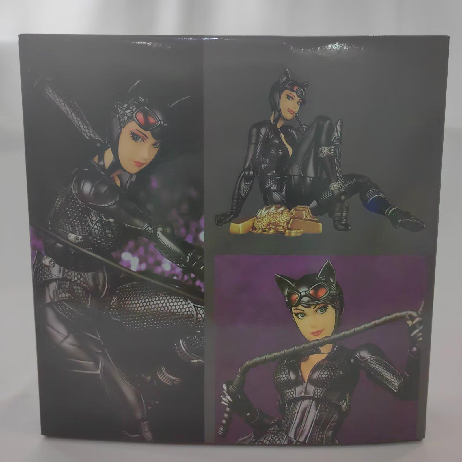 

Потрясающая фигурка Женщины-кошки Селины Кайла из серии Amazing Yamaguchi Kaiyodo Revoltech, Коллекция 15 см, Модель из комиксов Женщина-кошка, Игрушки