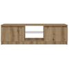 Vidaxl Szafka Pod Tv Z Oświetleniem Led, Dąb Artisan, 120X30X36 Cm