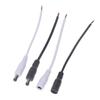 10 Adet Dc Güç Pigtail Kablo 22Awg Dişi Erkek 5.5Mm X 2.1Mm Konnektör 12V Güç Kaynağı Adaptörü Cctv Kamera Dvr Led Şerit İçin