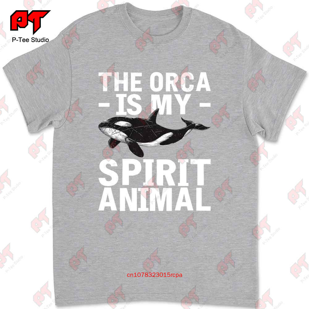 The Orca Is My Soitit Animal Killer Whale T-shirt Tee B8FB