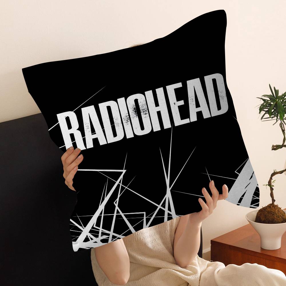 Art Rock Band Radiohead Maple Design Cushion Cover Happy Autumn Harvest Decor Holiday Decorati Pillow Cover
