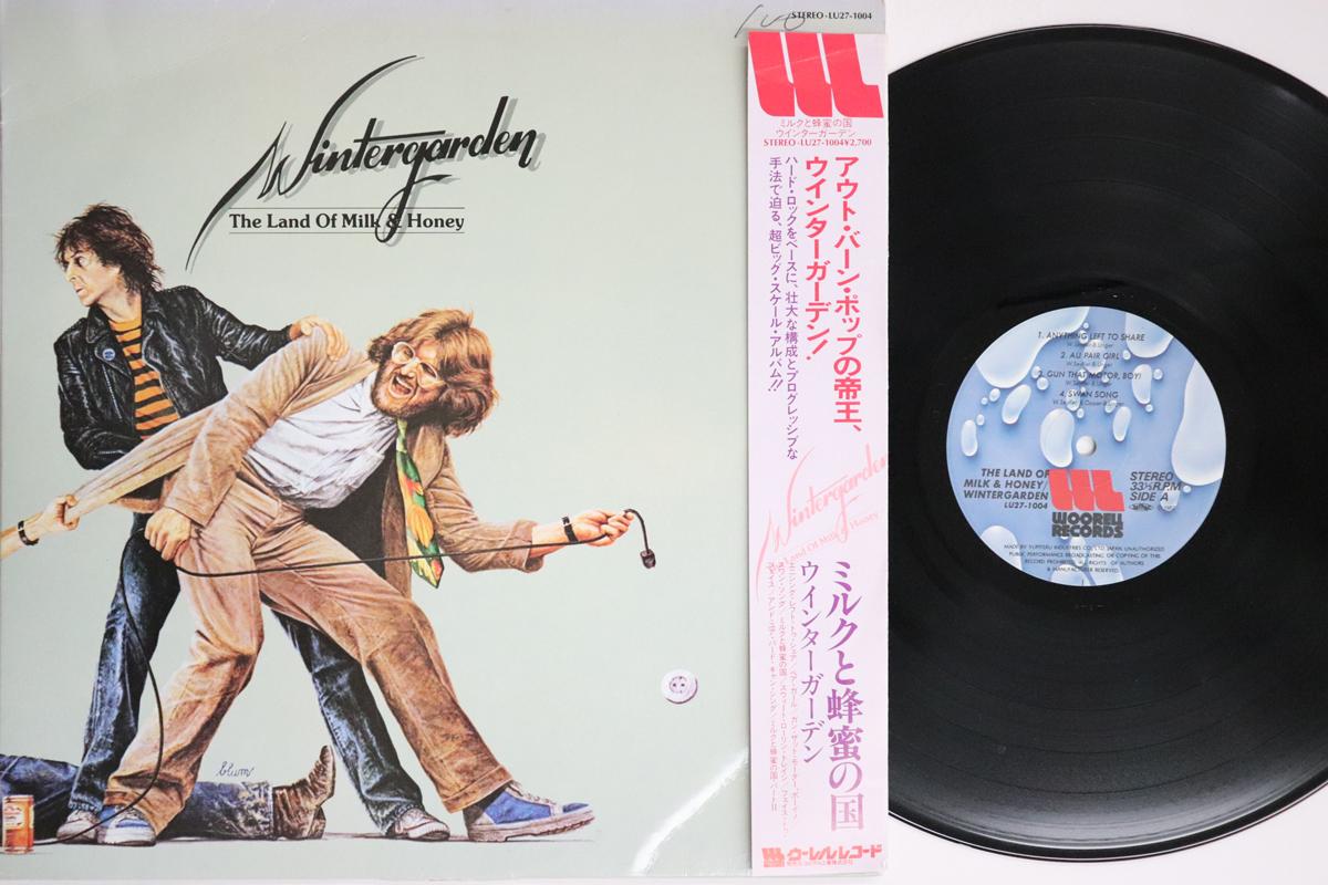 

LP Record WINTERGARDEN Wintergarden LU271004 WOORELL 1982 Japan Obi Rock Used