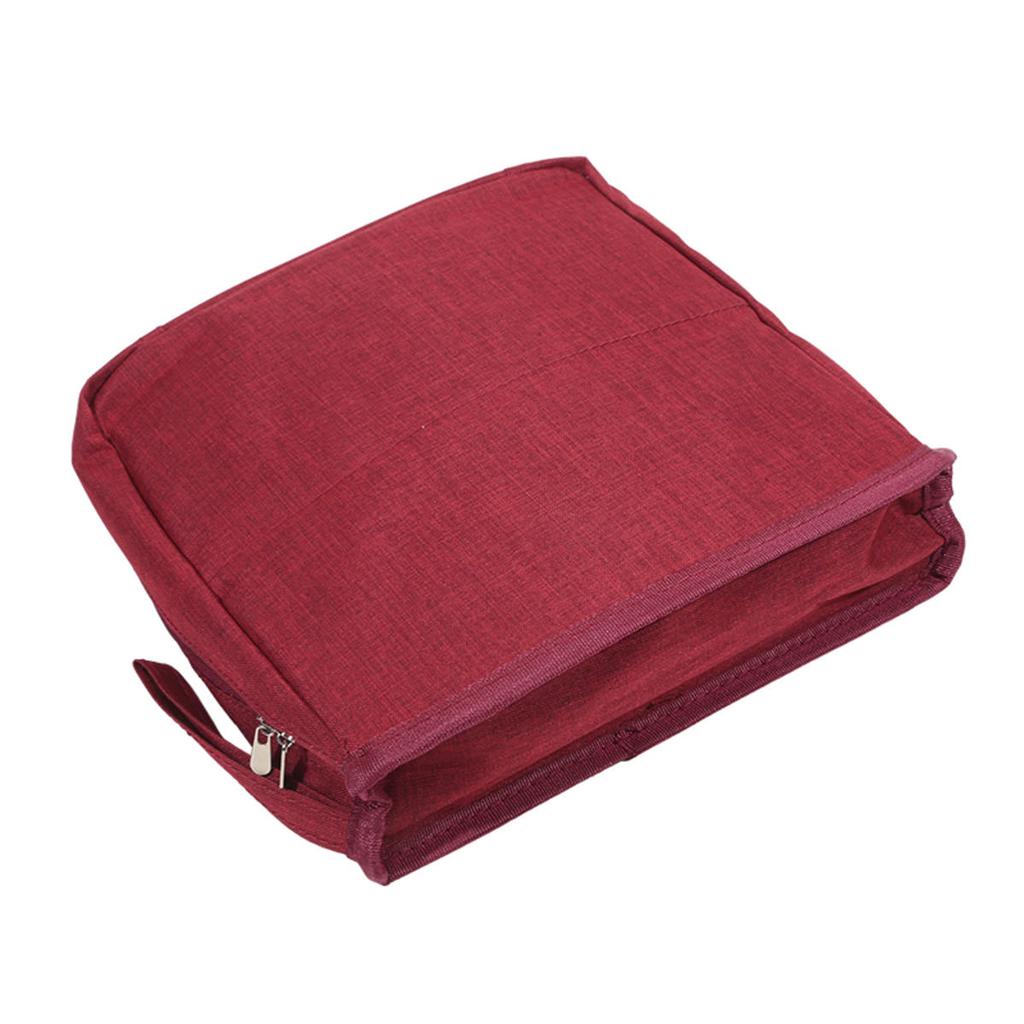 Multifunctional Makeup Bag Large Capacity Pencil Case Multi-layer Oxford Cloth Pen Bag Simple Toiletries Organizer Stationery Pouch for Women Students