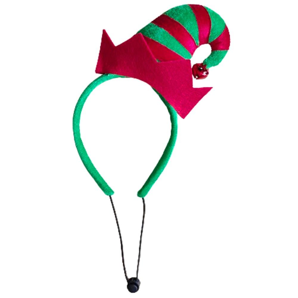 

Winter Warm Christmas Dog Clothes Striped Puppy Vest Coat Pet Cosplay Costumes Dressing Up Free Size-Dog Hat