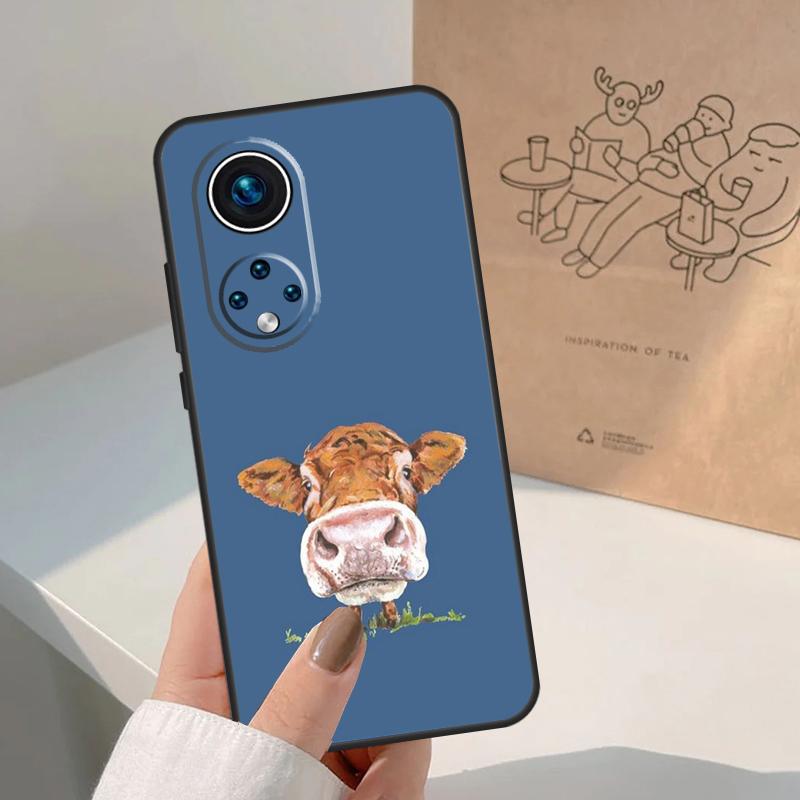 Cute Highland Cow For Honor Magic 8 Pro 7 6 5 Lite Case For Honor Win RT 200 400 50 70 90 X8b X9a X9b X9c X9d