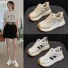 2025 new low-top sports and leisure breathable Forrest Gump dad shoes women's small size 3233 thick-soled inner height-increasing women's shoes