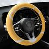 Customizable Plush Cartoon Steering Wheel Cover For Cars Soft And Cozy Winter Style