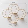 Punch-free Living Room Wall Hanging Wall Decoration Light Luxury Wall Pendant Sofa Background Wall Decoration Storage Rack