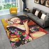 Cute Girl Super Sonico Cartoon Non-Slip Area Rug for Living Room,Bedroom,Playroom,Soft Carpet Floor Mat Home Decor Rug Kids Room