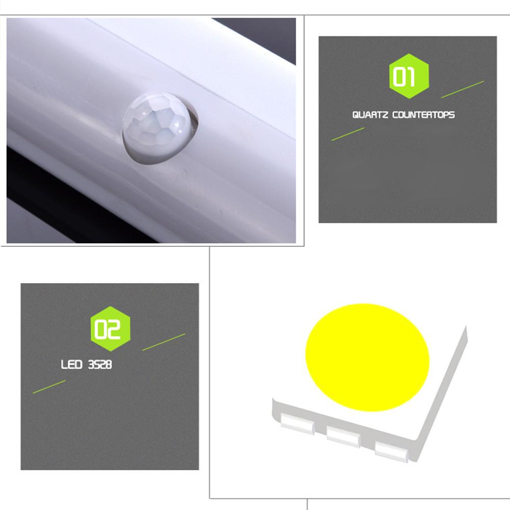 Motion Sensor Light High Brightness LED Light Control Sensor Cabinet Wardrobe Lamp for Bedroom White Light