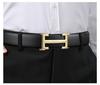 Jinlilai Men's Belt Business Versatile I-shaped Automatic Buckle Men's Belt