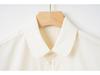 LP Women's Long Sleeve Drapey Slimming Blouse, Milk Yellow - Spring Casual Style