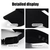 Summer  Style Outdoor Casual Sun Hat Men Women Sports Anti Uv Double Layer Ice Silk Empty Top Hat For Leisure And Sun Protect