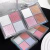 Highlight FAMOTY 3D Contouring Quad Palette: Augen & Nasen Schatten Matt Aufhellend