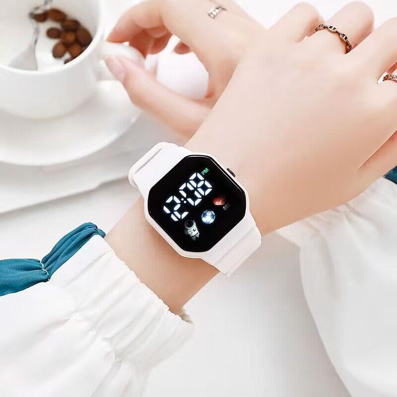 Technology Watch Female Ins High Value Student Party Simple Fashion Niche Football Unicorn Waterproof Electronic Watch