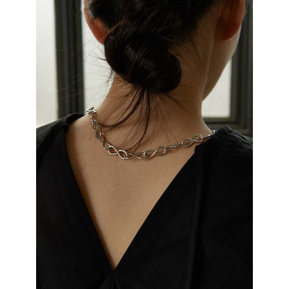 Rest In City 12 Necklace - Silver