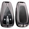 Leather Metal Car Key Fob Cover Case Fit for Changan CS35PLUS CS55PLUS CS75PLUS CS75 Eado UNI-T UNIK Oushang X5 X7 EV 2022 2023 Keychain Key Shell