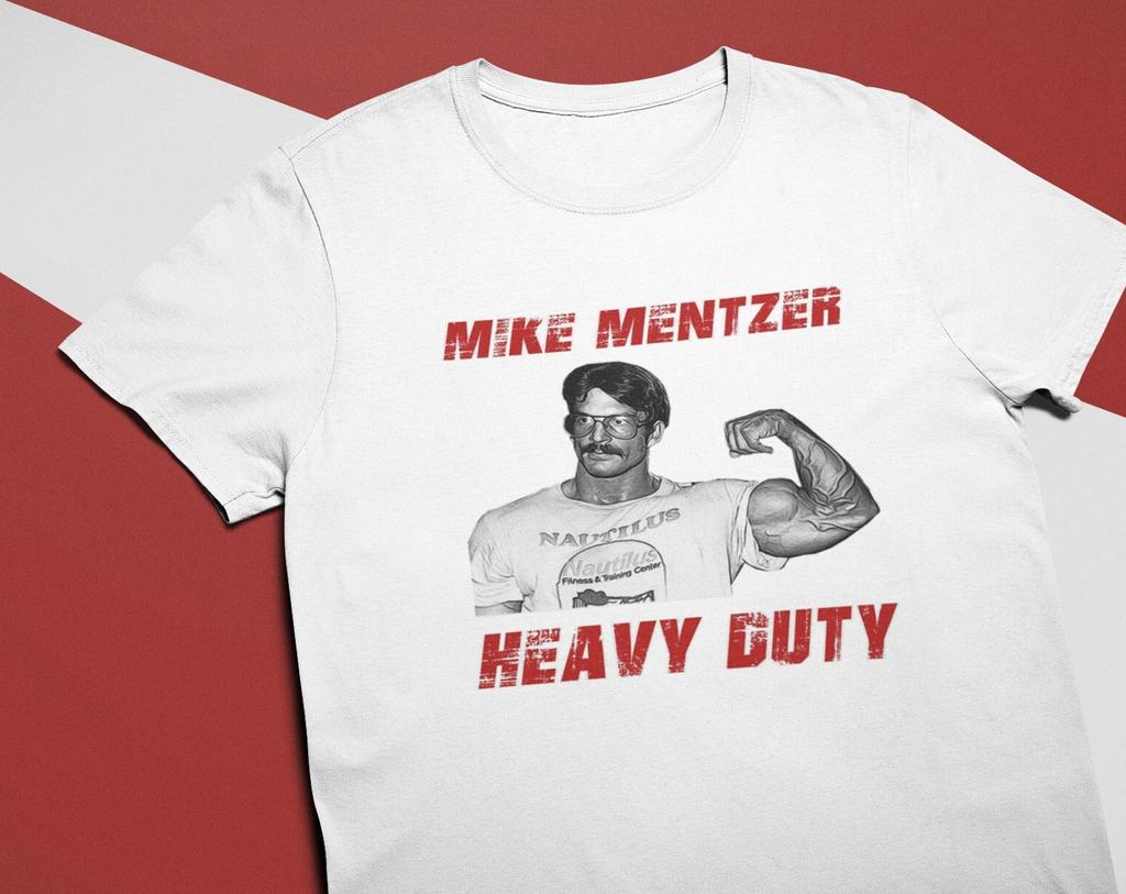 Mike Mentzer Heavy Duty - Gym / Bodybuilding Unisex T-Shirt, Multiple colors.