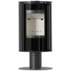 Steel Stove On Pedestal KRATKI ERIK Ø 150 5,5 kW Self Closing Door