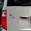 2PCS Car body stickers PVC footprints Car stickers Bear dog footprints 3D car stickers Matching