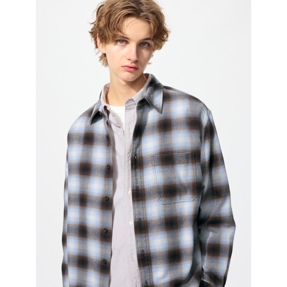 Uniqlo Japan Flannel Check Shirt