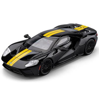 1/24 Ford GT Supercar Alloy Model Car Toy Diecasts Metal Casting Sound and Light Car Toys for Children Vehicle