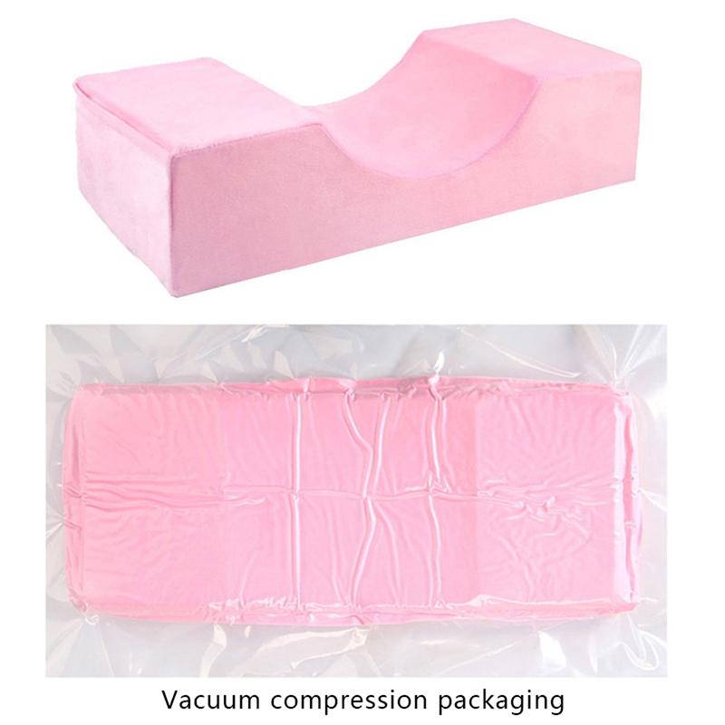 Lash Pillow Neck Support Eyelash Soft Pillow Grafting Eyelashes Memory Foam Eyelash Extension Pillow With Pocket Makeup Salon
