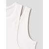 Saendeusaundeu (Women) Double Layer Sleeveless White