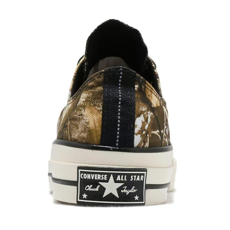 Converse 1970s Chuck Taylor All Star Round-toe Lace-up Low-Top Canvas Shoes Unisex Camouflage