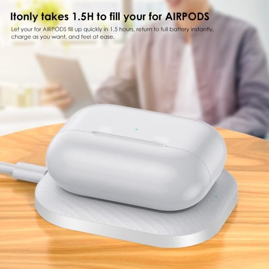 2 in 1 Handy-Ladegerät Rutschfeste Kabellose Kopfhörer Schnellladeständer für Apple