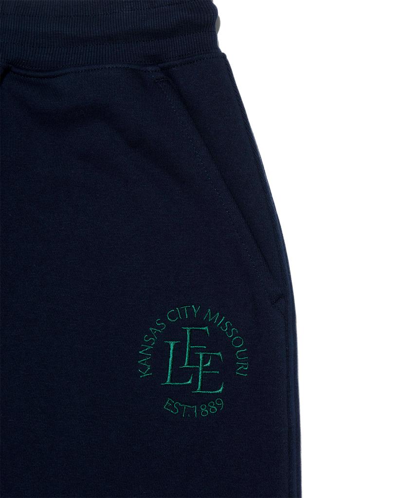Lee Typo Sweat Long Skirt Navy