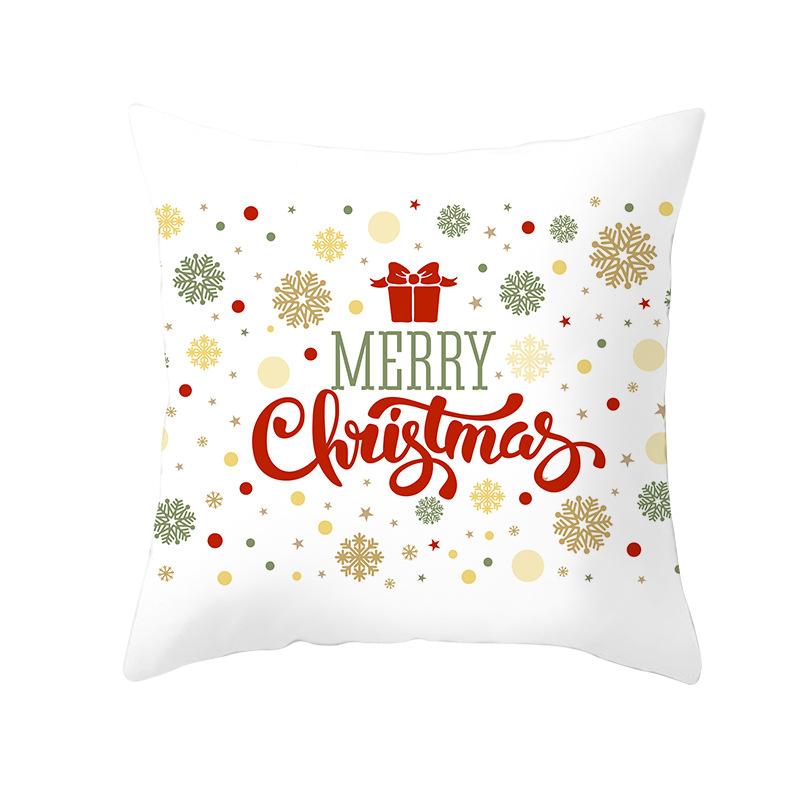 Fresh Green Christmas Pillow Cover Home Ornament Pillow Sleeping Pillow Cushion Cover Premium Durable Quality Useful