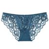Women Sexy Sheer Lace Low Waist Triangle Briefs Cotton Crotch Hip Lifting Panties