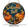 Autumn Leaf Pumpkin Sunflower Door Hanger Autumn Harvest Wall Decor  Home Garden Decor