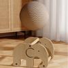 Non-Slip Cat Scratching Ball Toy Wooden Cat Claw Grinding Toy Cat Scratching Board  Cat Exercise