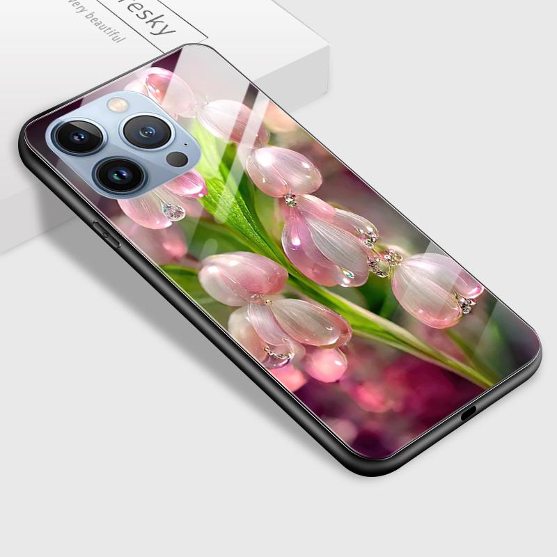 Tempered Glass Phone Case For Samsung A12 A16 A32 A53 S20FE S23 S25 Honor20 X6A 90Lite 9X Huawei Y9Prime2019 P30Lite Soft Edge Shockproof Smooth Shell