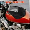 Black Waterproof Cloth Motorcycle Engine Bag Fuel Tank Bag Heavy Duty Gas Tank Pouch Rear Seat Bag Motorcycle
