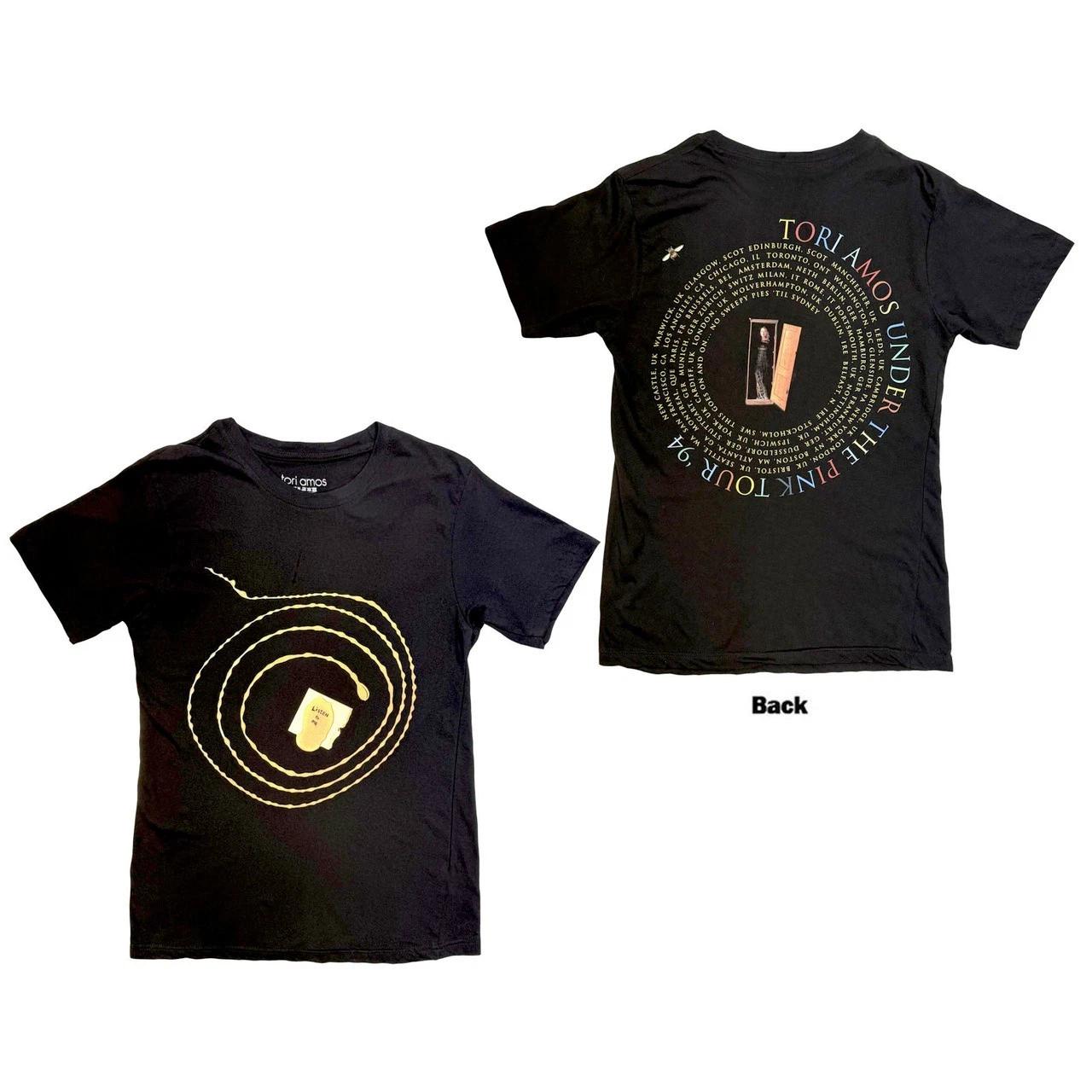 Tori Amos - Under The Pink Tour - Black t-shirt L