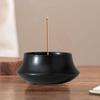 Stylish Incense Burner with Simple Incense Holder, Fits Aroma, Cone, and Stick Incense, Easy To Clean, Asian Style, Relaxation, Soothing, Yoga,