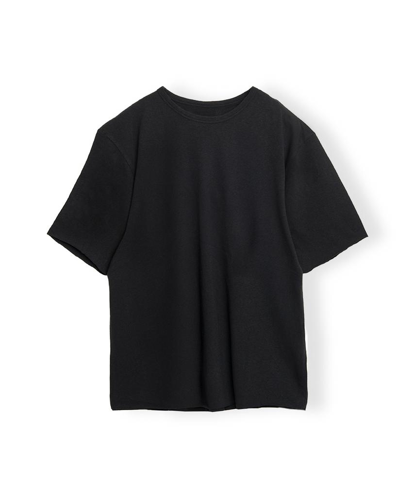Beulaunyadeu Cut-Off Half Sleeve, Black