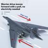 1/200 Scale TU-160 Long Range Strategic Bomber Model with Display Base Collection Ornaments Military Fan Gift Halloween Toys
