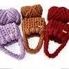 500g Teddy Roll Dickes Garn Dickes Kern Baumwollwolle Schlauchgarn DIY Decke Kissen Sperriges Arm Garn Handarbeit Stricken Garn Spinnen