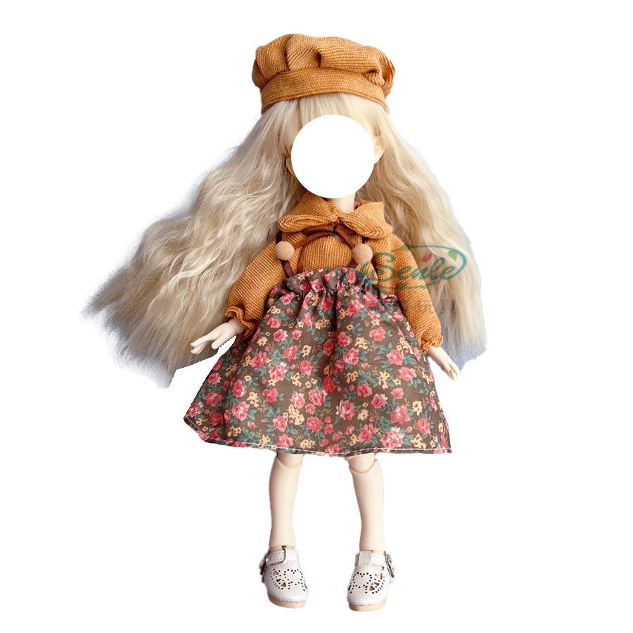 Dress Jk Uniform Clothes for 30 Cm 1/6 Bjd Doll DIY Dress Up Clothing Dolls Skirt Fashion Casual Suit Socks Toy Acssories