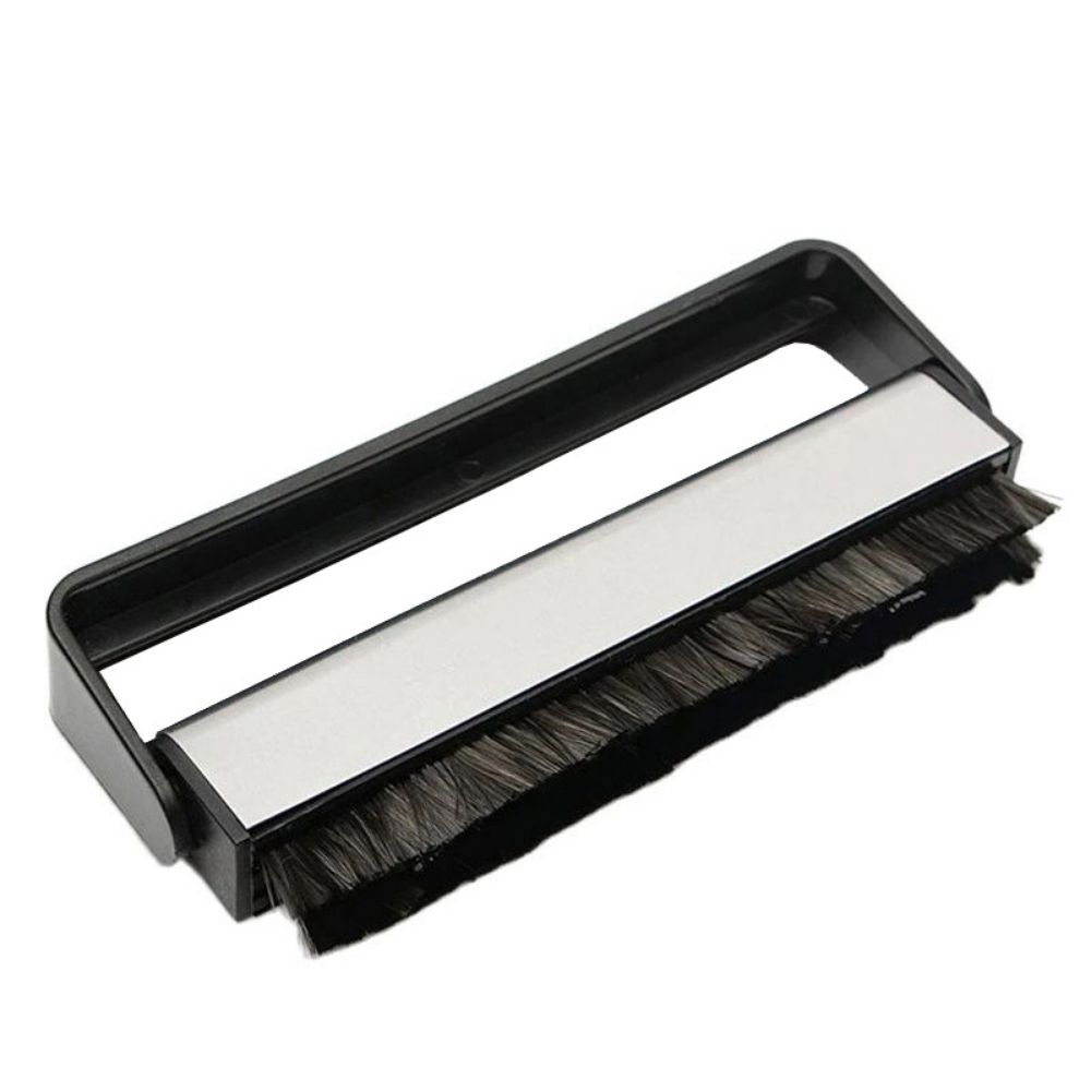 Soft Bristles Dust Removal Brush Carbon Fiber Record Player Cleaning Brush Turntables