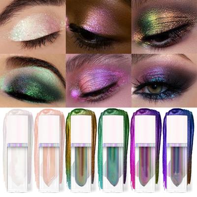 Makeup Eyeshadow Liquid Stage Makeup Face Highlight Brightening Single Color Polarized Eyeshadow.3.5ML