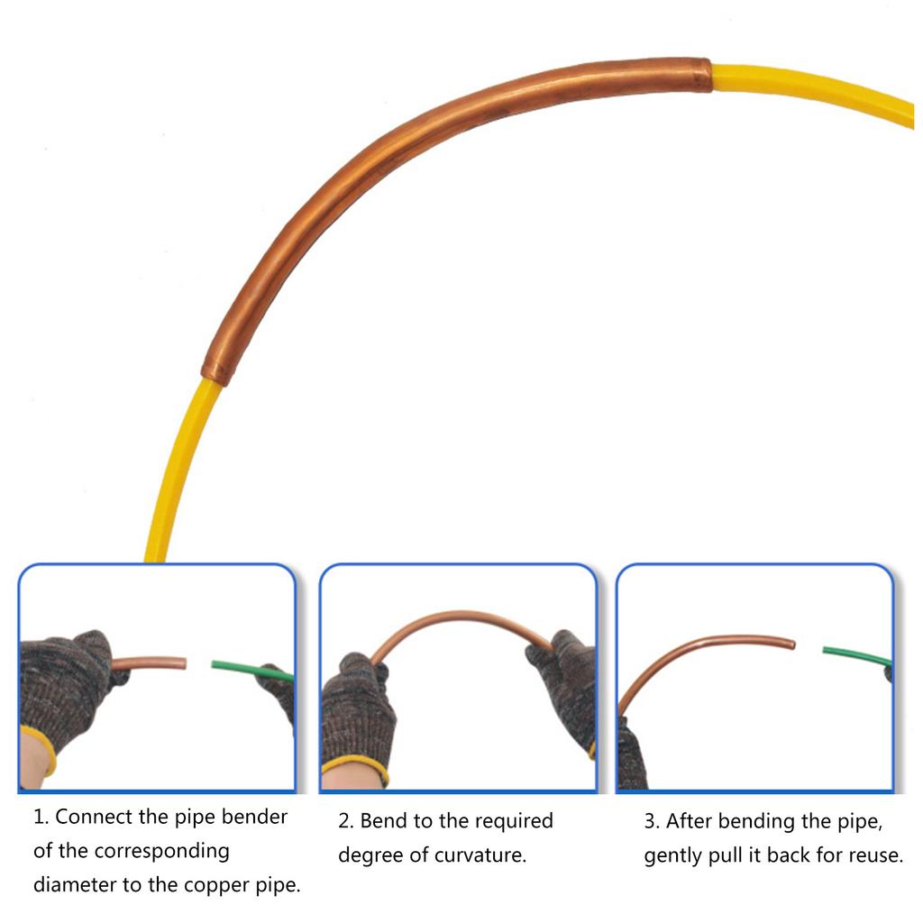 Metal Tube Forming Cover With Integrated Barrier For 1/4" 3/8" 1/2" 5/8" Channels Strong Plastic HVAC Plumbing Tool