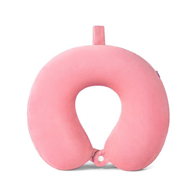 High Density Slow Rebound Memory Cotton Neck Pillow Portable Household Travel U-shaped Pillows 360 ° Surround Support Pads The Jacket Can Be Washed