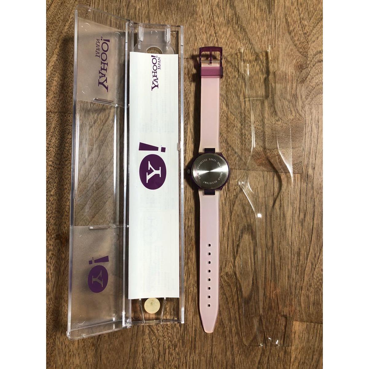 Used New and unused watch Swatch Yahoo Original