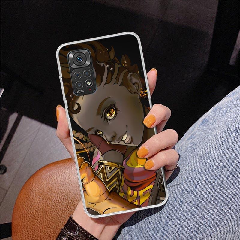 Valorant Game Cool Phone Case For Xiaomi Redmi Note 15 14 13 12S 12 11 Pro Plus 14S 11S 11E 10 10S 11T 5G Personalized Cover Red